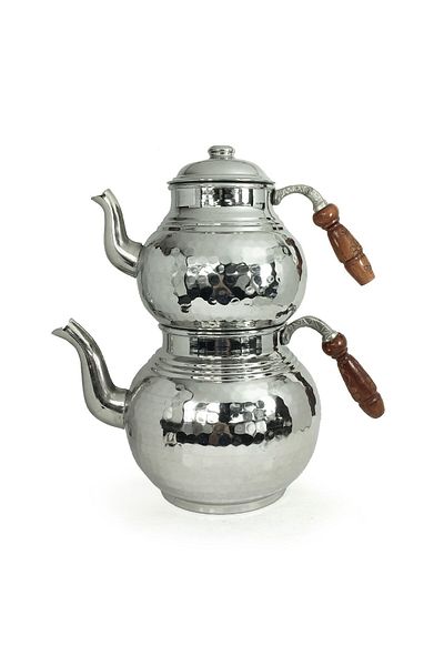 Shark Anatolian Hand Forged Copper Teapot No:3