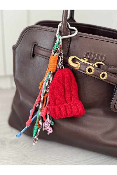 CHARMLUCKY ÖRGÜ ÇİÇEK CHARM ÇANTA AKSESUARI