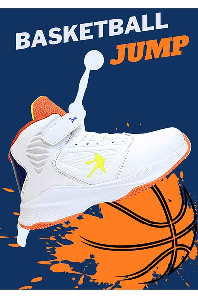 Jump Kidessa 1755-29196 Ultra Light Anatomical Sole Unisex Children's Basketball Shoes