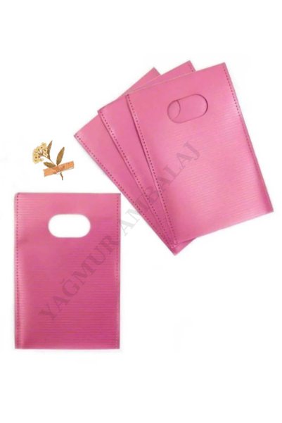 shop Pembe Renkli El Geçme Lüks Poşet Hediyelik 13x20cm 25 Adet