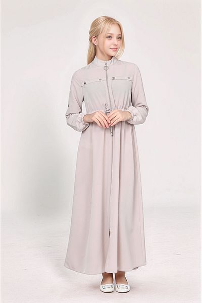 Pantulux Young Girls Long Cap Ferace - Girl's Dress Suitable for Hijab Wear