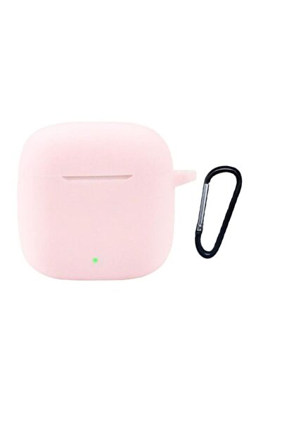 Gpack Huawei FreeBuds SE 3 Uyumlu Kılıf Mat Kancalı Silikon SF13 Pembe