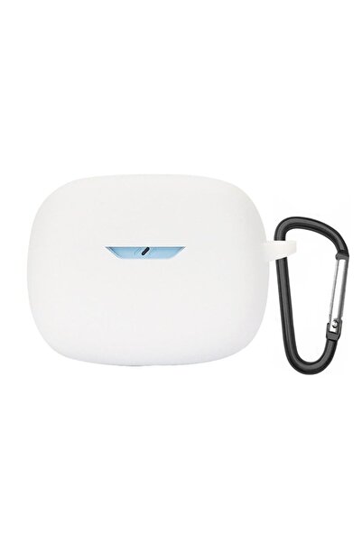 Gpack Wave Beam 2 Uyumlu Kılıf Mat Kancalı Silikon SF13 Beyaz