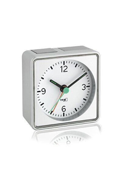 TFA Push Alarmlı Aydınlatmalı Elektronik Masa Saati