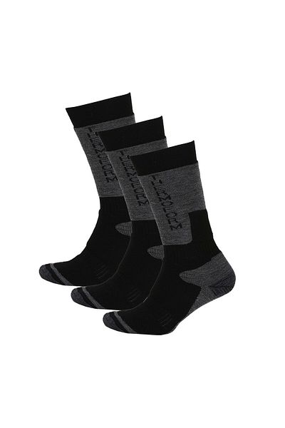 THERMOFORM Outdoor Socks Black 3 Pack