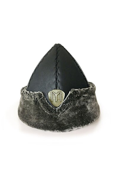 Shark Anatolia Börk Şapka Dikişli Siyah