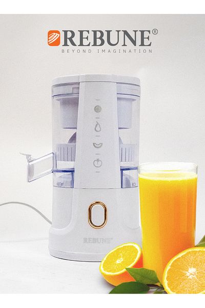 rebune Electric Orange Juicer, 150 Watt, Multicolor
