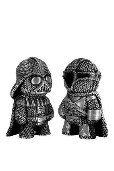 dream3d The Mandalorian & Darth Vader Figür - Star Wars - 10 cm