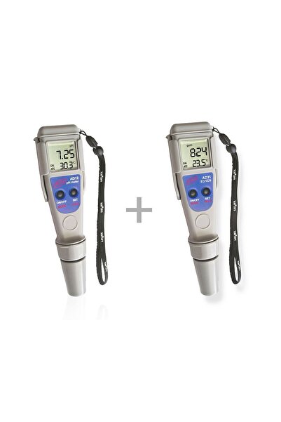 Adwa Ad12 Ph Metre Ve Ad31 Tds Ec Iletkenlik Ölçer Seti