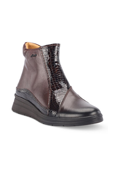 Forelli PINNOS-H Kadın Deri Hallux Bot Kahve