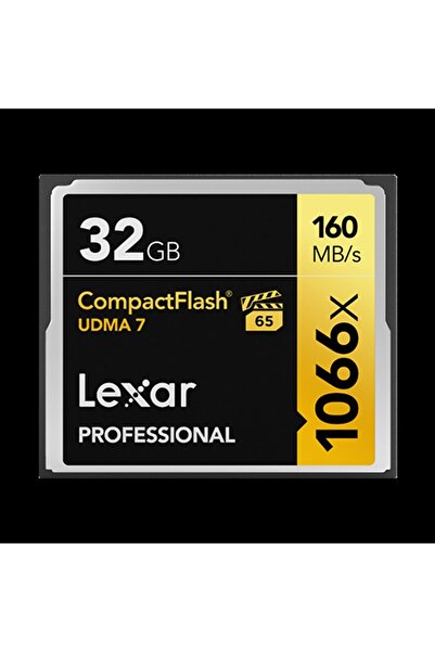 Lexar 32gb ® Professional 1066x Compactflash® Card, Up To 160mb/s Read 155mb/...