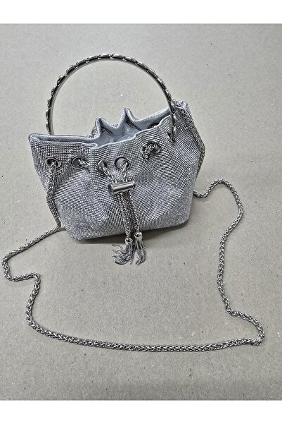 mp michael polo özel tasarım büzmeli şık abiye çanta