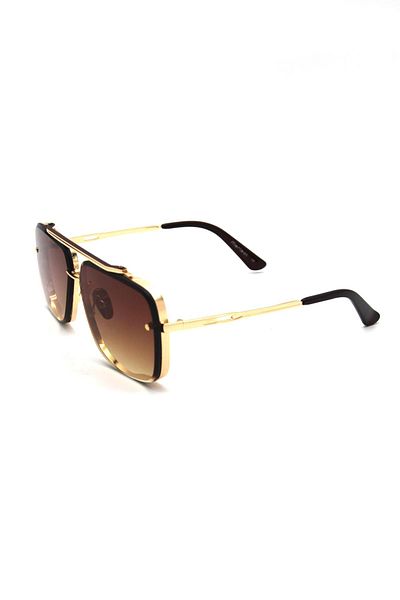 Marisol Mrs Mach Six Gold Brown Men's Sunglasses