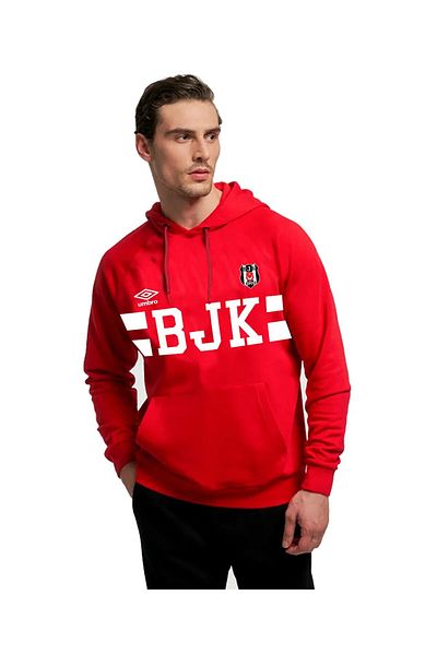 Beşiktaş Суитшърт с качулка Beşiktaş Licensed Red