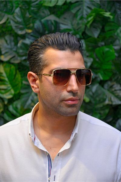 Marisol Mrs 2623 Gold-brown Men's Sunglasses