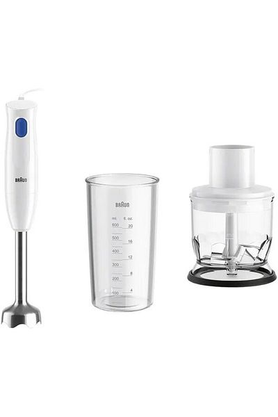 Braun BRAUN MQ10.201M vertical mixer, 0.6l, 450W, 1 speed, White