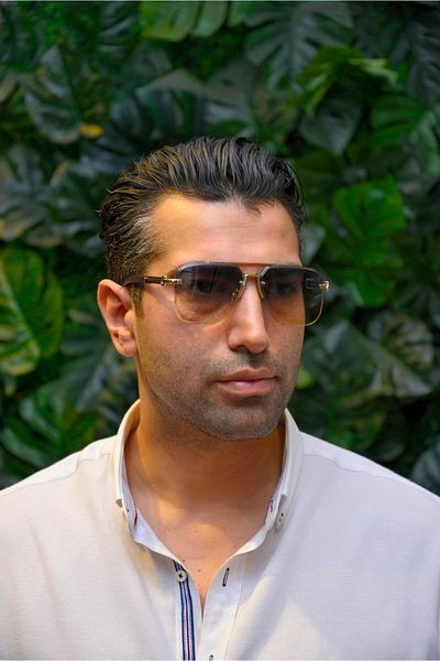Marisol Mrs 11094 Gold-green Men's Sunglasses