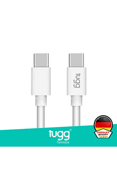 Tugg Germany Şarj Kablosu Ve Veri Aktarımı Ultra Hızlı 60w 1 Mt Type-c Type-c...