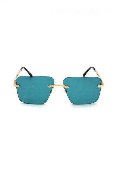 Marisol Gold Green Unisex Sunglasses - Mrs 36062