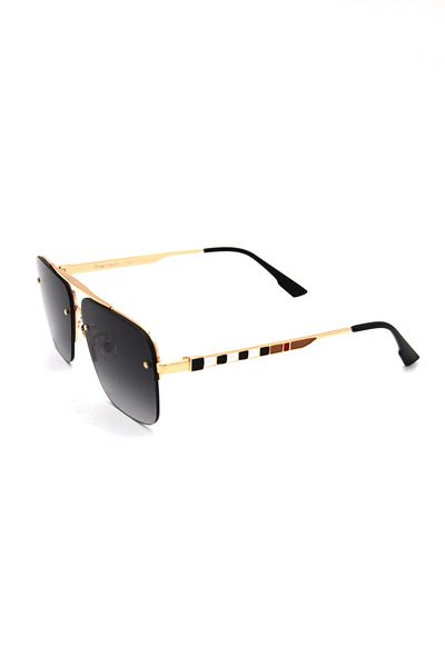 Marisol Gold Smoked Mrs 66018 Men's Sunglasses