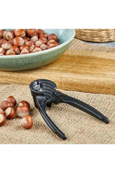 omilife Nutcracker Sturdy Luxury Metal Nutcracking Tool Nutcracker Kitchen Apparatus
