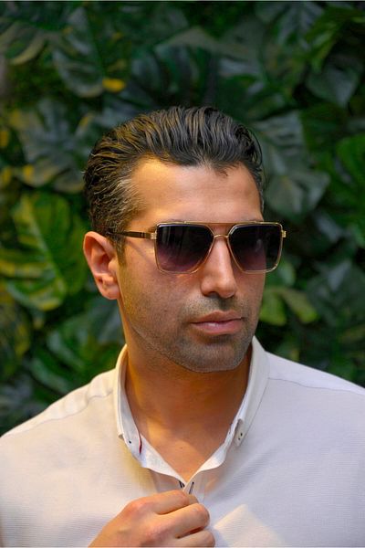 Marisol Mrs 52013 Gold-smoked Men's Sunglasses