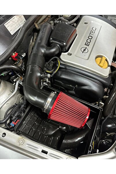 carlone Opel Astra G Performans Artırıcı Spor Açık Hava Filtresi 7.6cm Kırmızı