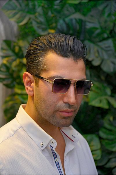 Marisol Mrs Jd2331 Gold-smoked Men's Sunglasses