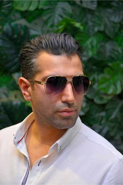 Marisol Mrs 2a461 Gold-smoked Men's Sunglasses