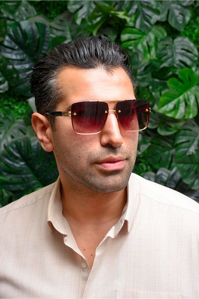 Marisol Mrs 2172 Gold-brown Men's Sunglasses