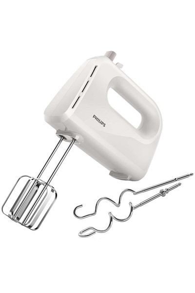 Philips Mixer Philips HR3705/00, 300 W, 5 viteze, Turbo, Alb