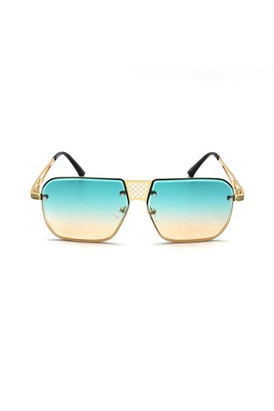 Marisol Mrs 8034 Unisex Gold Green Sunglasses