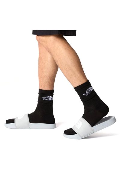 THE NORTH FACE Men's Gray Outdoor Slippers m Base Camp Slide Iii - Nf0A4T2Ra2Z1