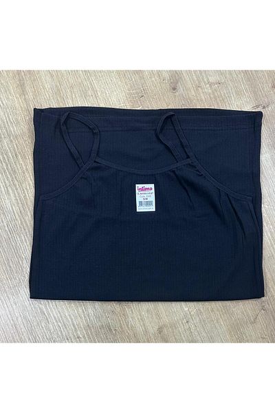 Edacan Women's Cotton Corded Rope Strap Undershirt