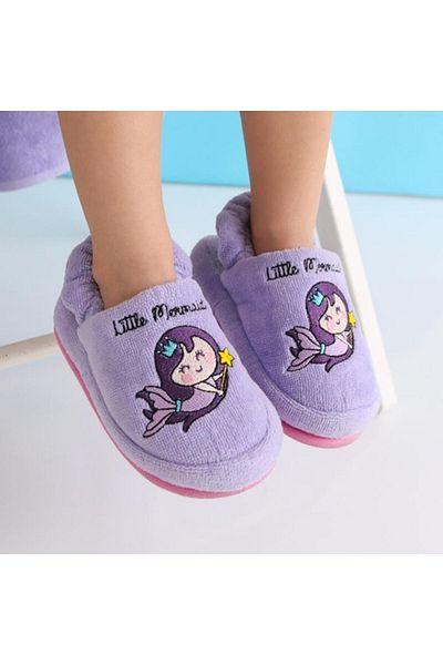 Milk & Moo شبشب منزل للأطفال من Milk&moo Little Mermaid