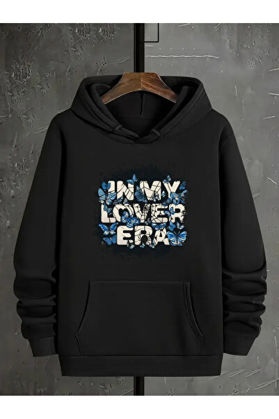 Frisson Μπλε φούτερ με λουλουδάτο σχέδιο για την Ημέρα του Αγίου Βαλεντίνου -...