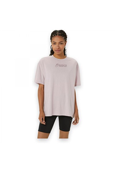 Asics 2032C843 Asics Logo Tee Dusty Rose Women's T-Shirt