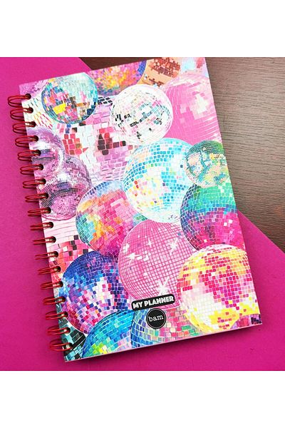 Gift Moda Agenda vorbitoare cu design de minge discoteca
