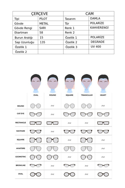 MY CONCEPT Myc 3609 B C7 Unisex Sunglasses