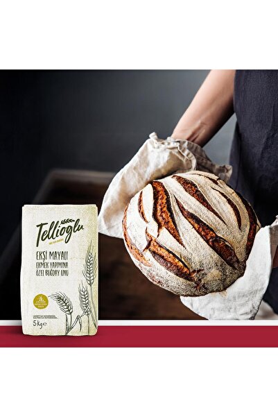 tellioğlu Ekşi Mayalı Ekmek Yapımına Özel Buğday Unu 5Kg