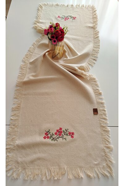 denizli hatırası Buldan Cendere Pânză Brodat Autentic 45x145 cm Runner