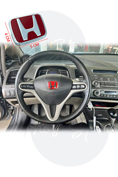 mes store Honda Uyumlu Direksiyon Arma Civic Vtec Dc Fd6 Fb7 Fc5 5x4CM Yapışk...