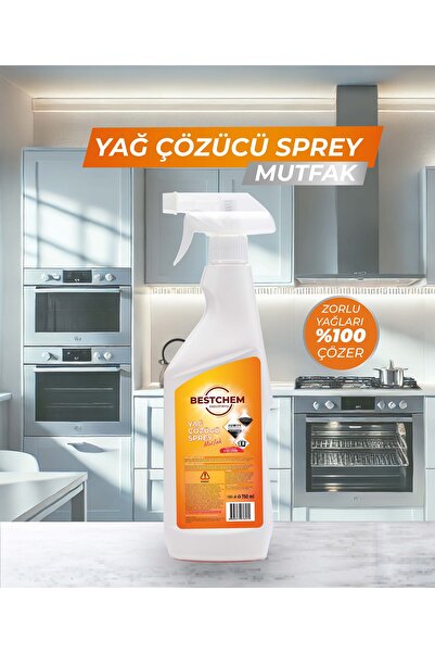 BESTCHEM Ağır Yağ Çözücü Ve Temizleyici Sprey 750 ml