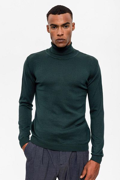 Antioch Green Full-Top Men's Knitwear