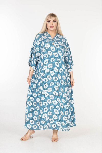 mervemoda Rochie țesuta de damă marime mare