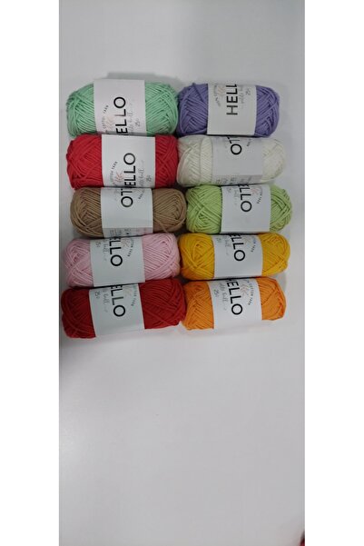 Hello مجموعة غزل القطن أميجورومي البرسيم