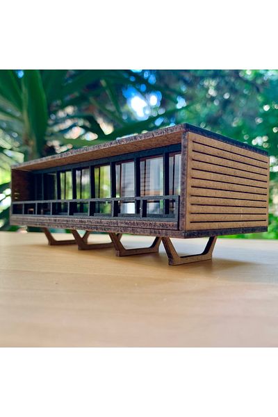 Paspasın Bahçeleri DIY - Miniature Wooden House Building Set