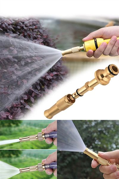 omilife Gold Colored Adjustable Pressure and Clamp Hose Head - Pressurized Apparatus