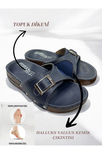 SHOUGO Full Orthopedic Hallux Bone Protrusion and Heel Spur Slippers
