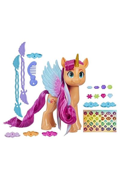 MY LITTLE PONY Hasbro F3873 Sunny with Ribbon Hair Design: A New Generation +5 Years